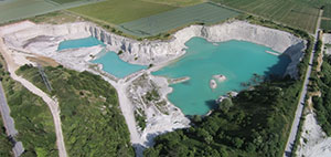 Kreidekalkabbau und Kreidesee in Söhlde - VKD