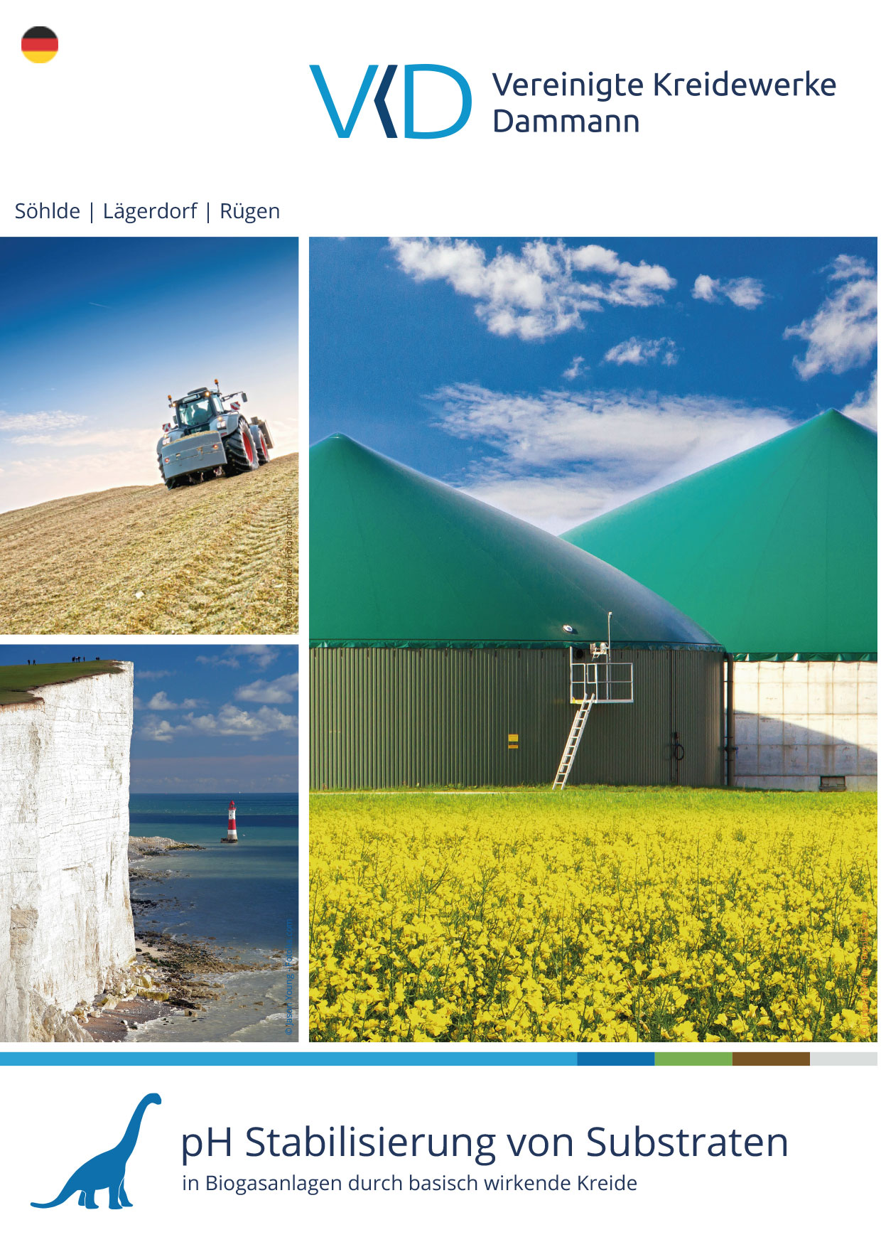 Broschüre pH Stabilisierung von Substraten in Biogasanlagen durch basisch wirkende Kreide - Vereinigte Kreidewerke Dammann