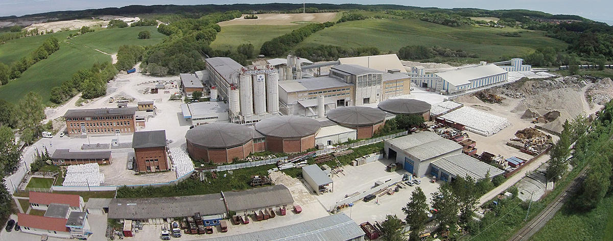 Vereinigte Kreidewerke Dammann - Werk Rügen